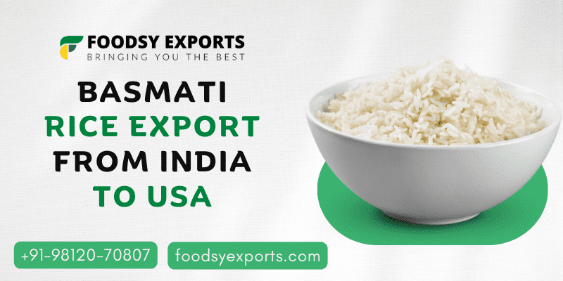 Basmati Rice Export From India To USA