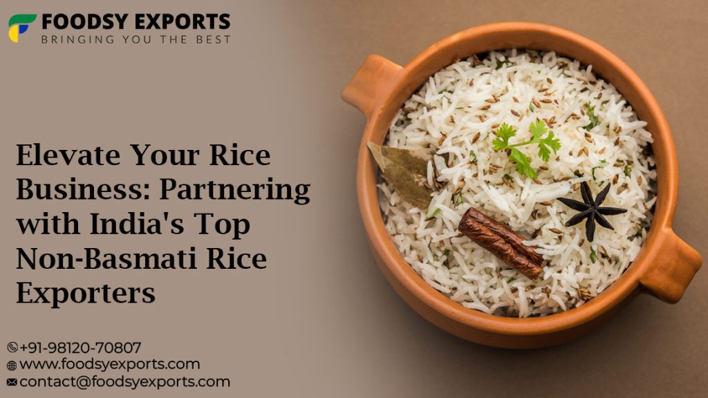 Non Basmati Rice Exporters in India